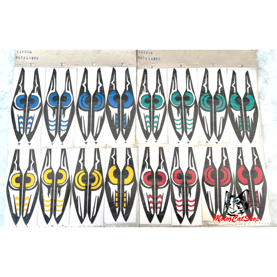 สติ๊กเกอร์ Eagle Eye Yamaha LC135 V4-V7 (น้ําเงิน แดง เหลือง เขียว) สติ๊กเกอร์ Eagle Eye Yamaha LC13