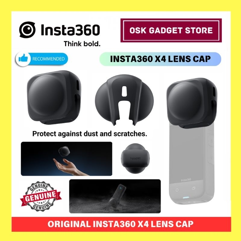 ฝาครอบเลนส์ Insta360 X4 สําหรับ Insta360 X4 กล้อง Insta360 อุปกรณ์เสริม