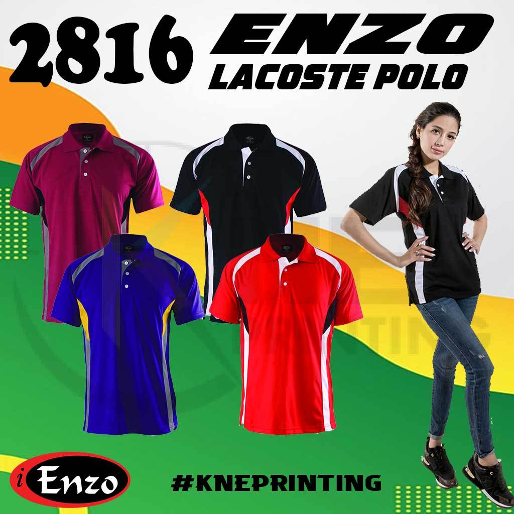 เสื้อยืด Enzo 2816 Cut & Sewing เสื้อยืด Unisex Enzo Printing