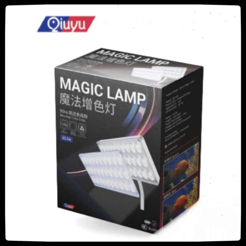 Qiuu Magic Lamp Aquarium LED ปลูกถัง Aquarium Light Nano Aquascape