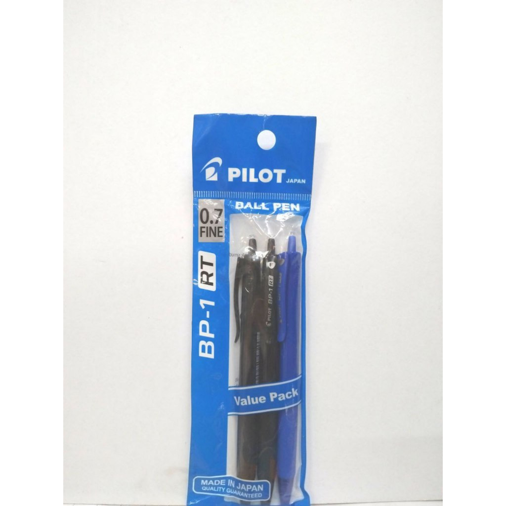VALUE PACK PILOT 0.7 FINE BALL PEN BP-1 RT