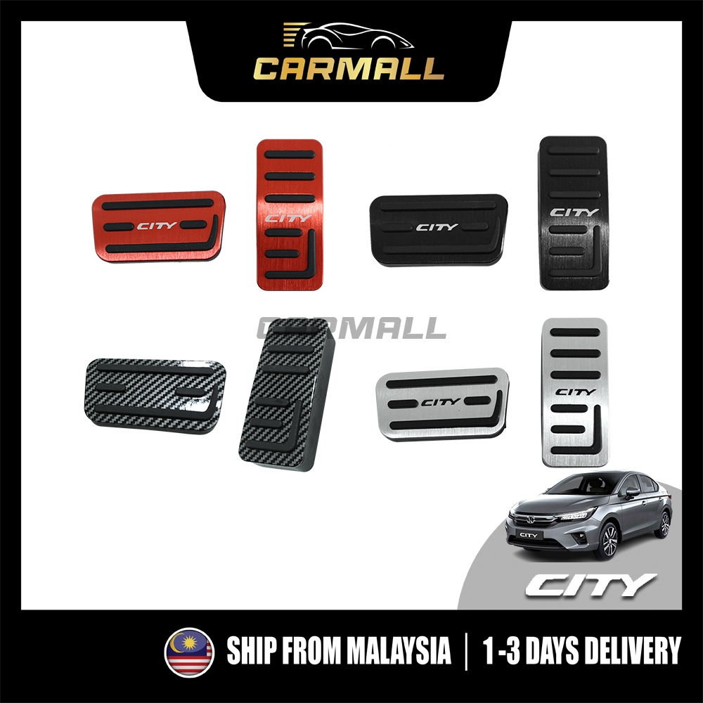 Honda City GN2 7th Gen Hatchback Auto Pedal Carbon Black Silver Red Sport 2020 - 2025 GN MK7 [CARMAL