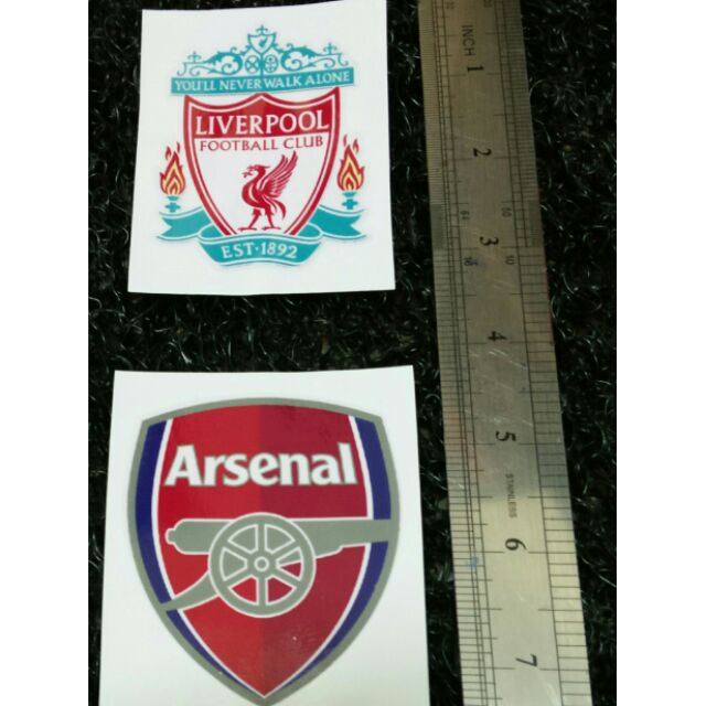 สติ๊กเกอร์ FOOTBALL CLUB / สติ๊กเกอร์ LIVERPOOL / สติ๊กเกอร์ ARSENAL / STIKER BOLA / STIKER MOTOR KE