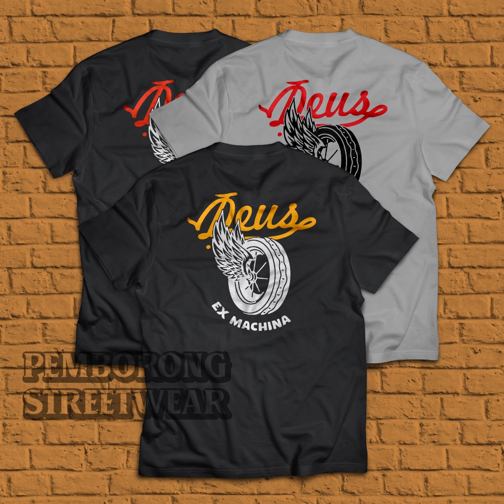 190gsm เสื้อยืด ยี่ห้อ DEUS EX MACHINA