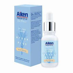 Aiken Prebiotic Hydra Plus Serum 30ml พร ้ อม Rice Water Oil Free Serum Muka Serum
