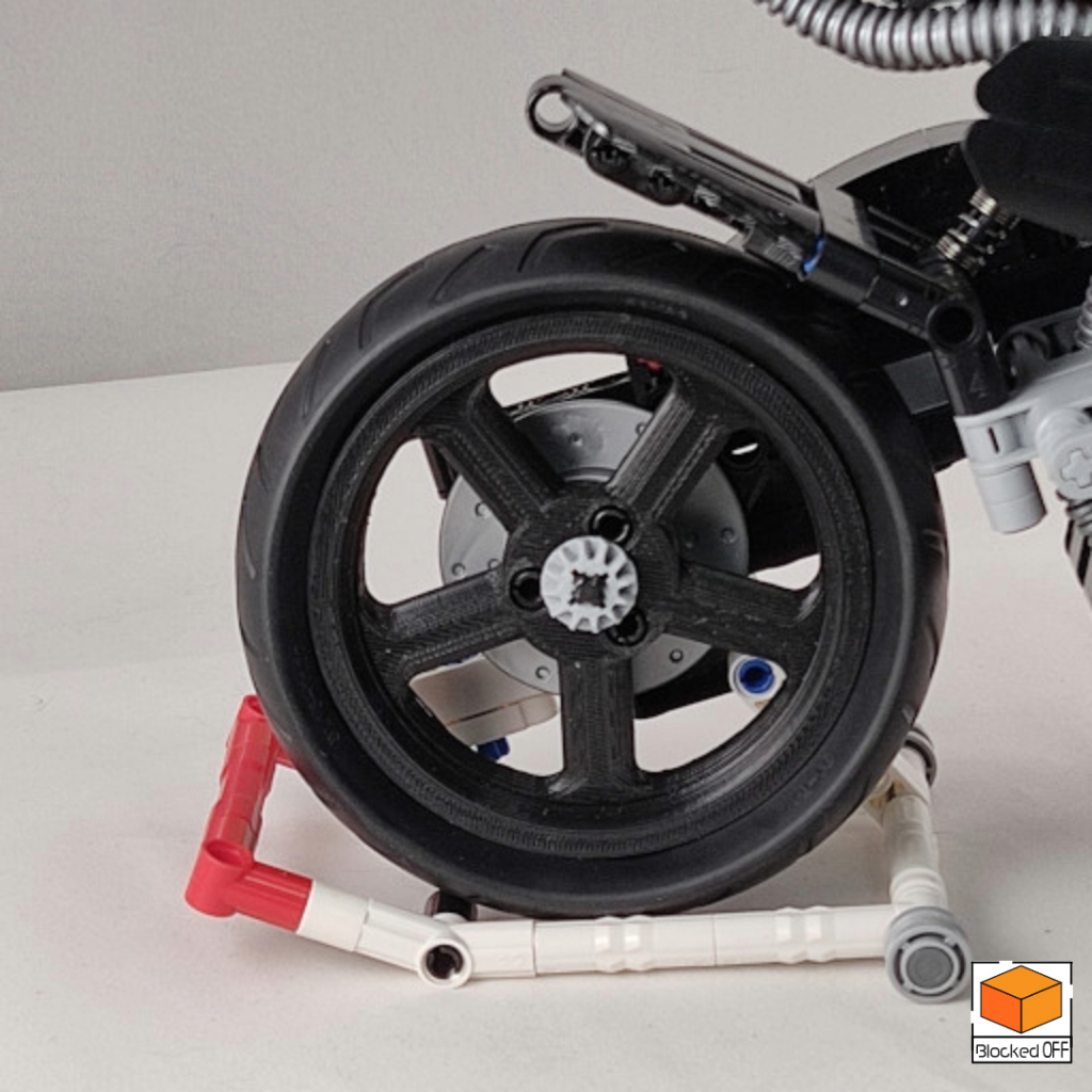 Custom Rims สําหรับ Lego / Lepin / Mound King / MOC Technic Motorcycle - Thunder