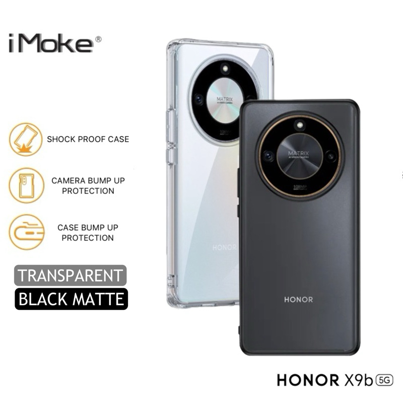 เคส iMoke สําหรับ Honor X9c 5G/X9b 5G - แบบใส/ดําด้าน