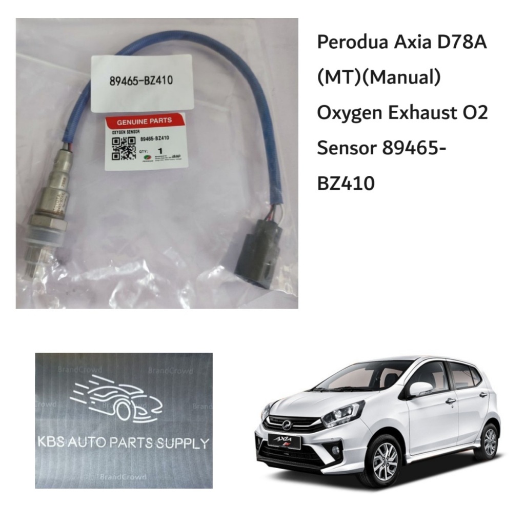 Perodua Axia D78A (MT)(คู่มือ)ออกซิเจนไอเสีย O2 Sensor 89465-BZ410