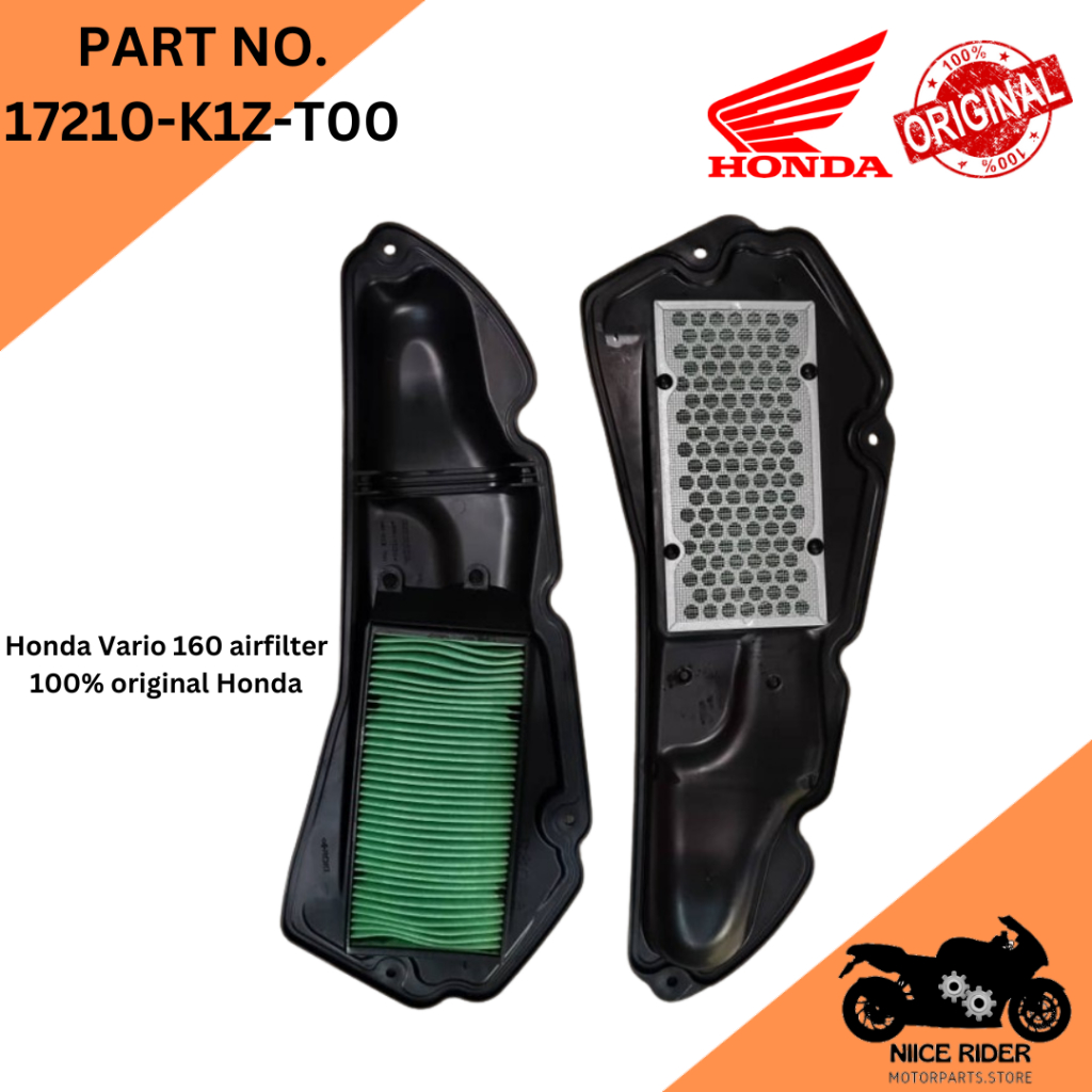 กรองแอร์ Honda Vario 160 ครบชุด 17210-K1Z-T00