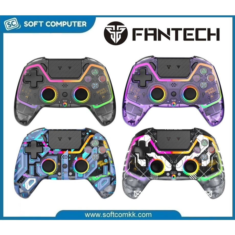 Fantech WGP14V2 Nova Pro BT เกมแพดหลายแพลตฟอร์ม