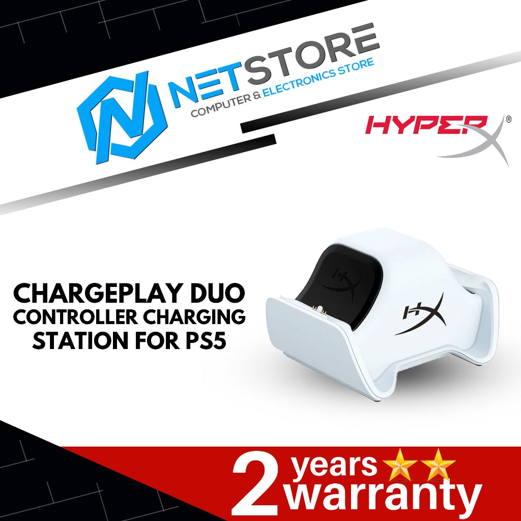 HYPERX CHARGEPLAY DUO คอนโทรลเลอร์ชาร์จสถานีสําหรับ PS5 - 51P68AA