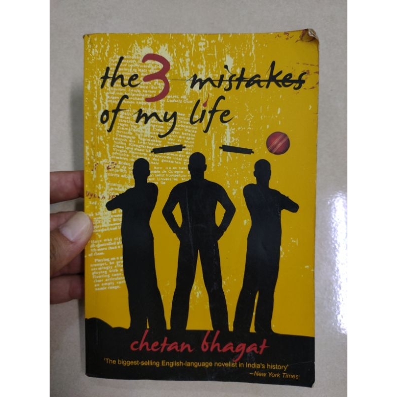 [BB] [มือสอง] The 3 Mistakes of My Life โดย Chetan Bhagata (YA > Romance / India / Contemporary)