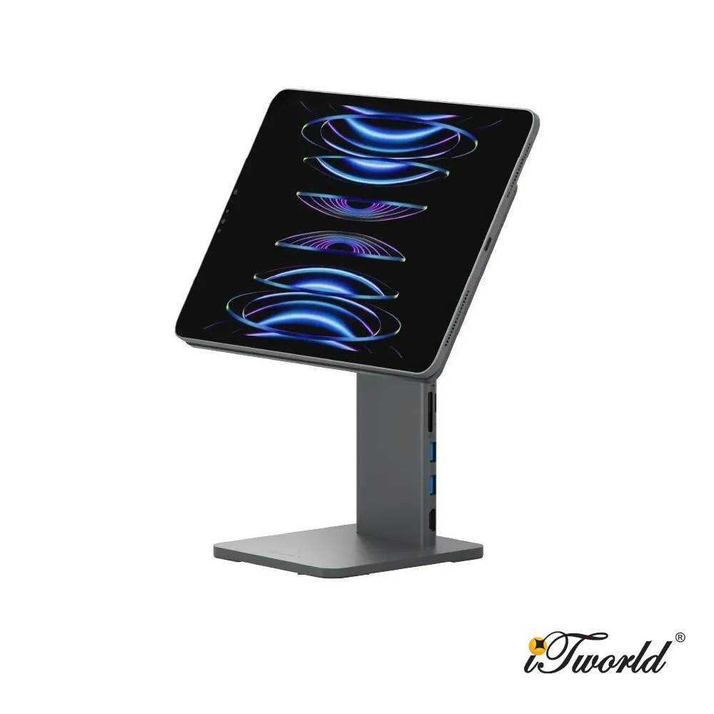 ADAM 8 In 1 Elements Mag M Pro Magnetic Stand Hub สําหรับ iPad (12")