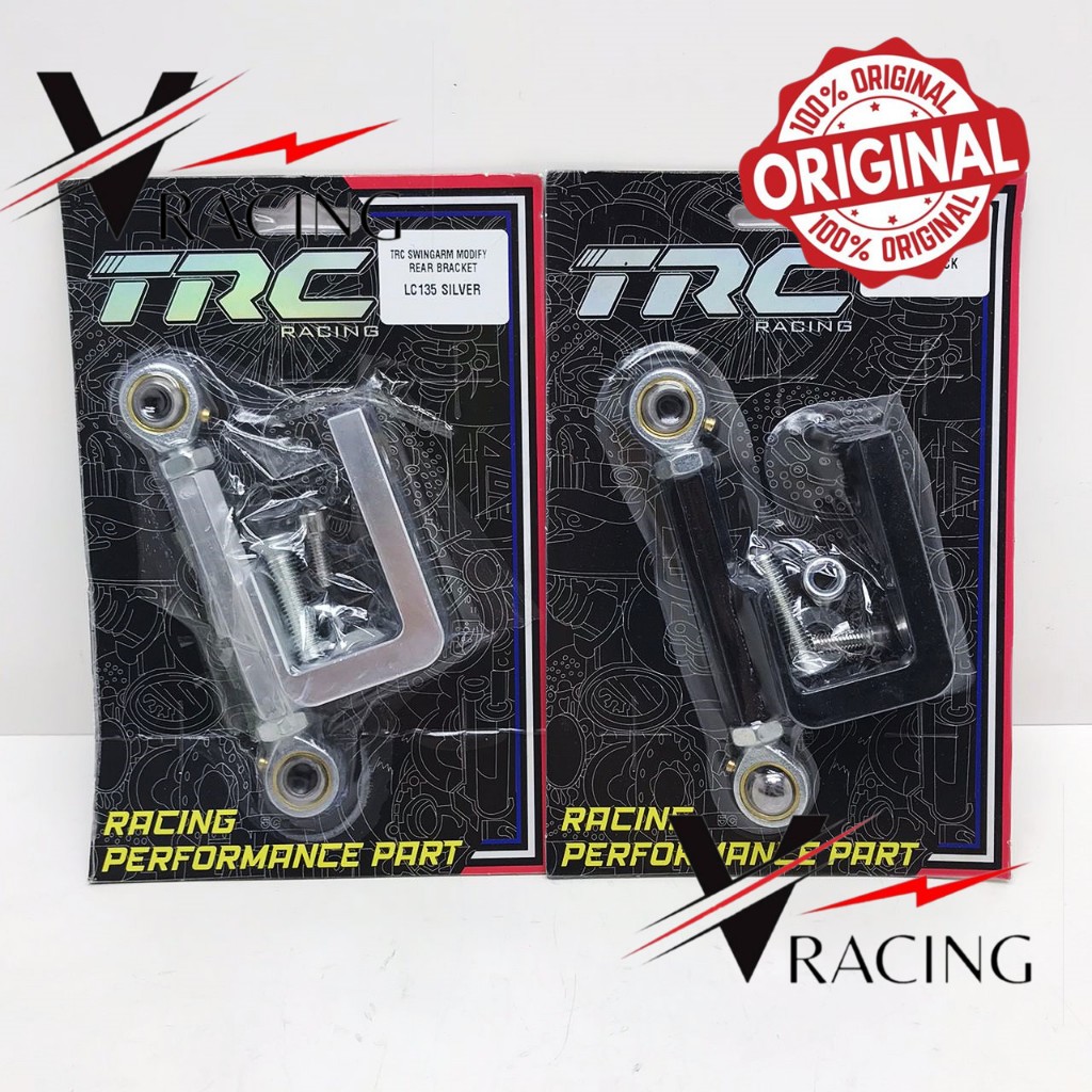TRC Racing Swing Arm Bracket CNC ปรับได้สําหรับการปรับเปลี่ยนสวิงอาร์ม Y15ZR ถึง LC135
