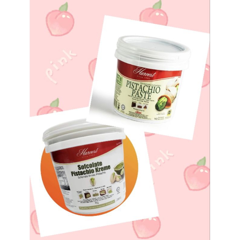 Ready Stock ~ Pistachio paste, Sofcolate Pistachio Kreme & pistachio Emulco