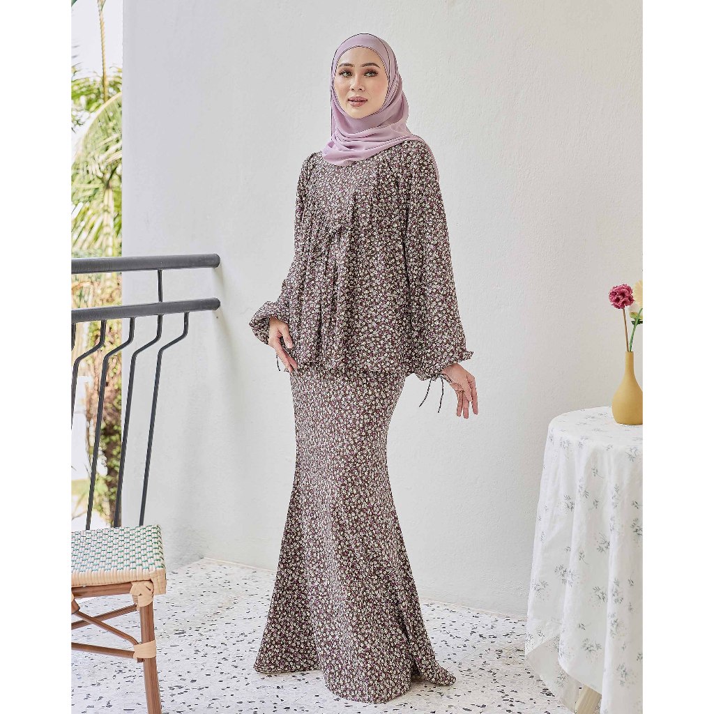 Oriana Printing Kurung Moden by Deenara[NO EXCHANGLE ALLOWED DURING PEAK SEASON (AIDEX)]