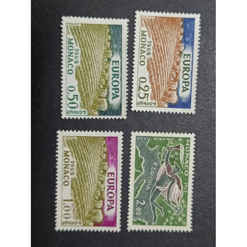 ED04 Monaco 1962 Europa Cept แสตมป์ครบชุด 4v VF MNH