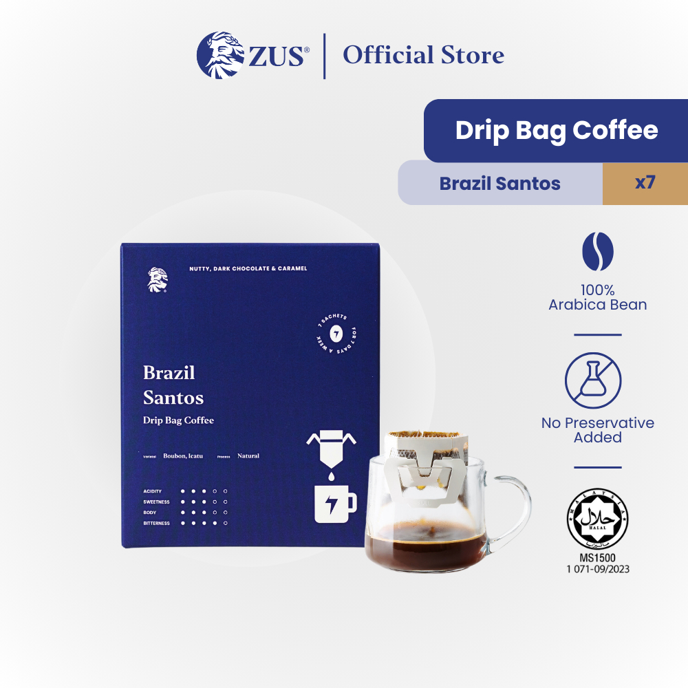 ZUS Drip Bag Coffee - Santos - 7s