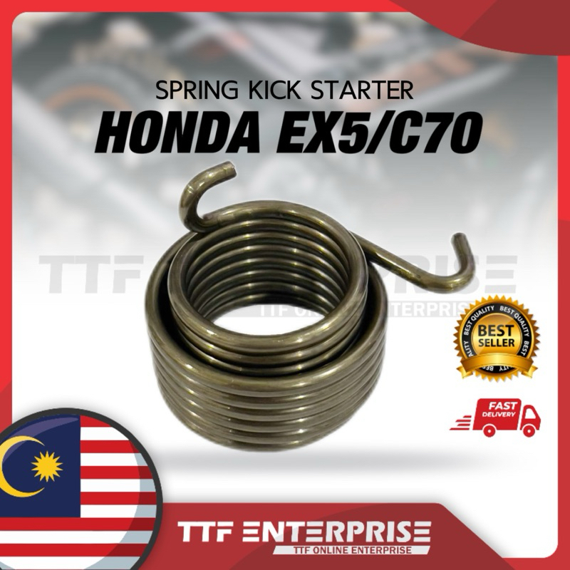 HONDA EX5 / C70 SPRING KICK PEDAL STARTER SPRING STARTING ENGKO SPRING EX5 EX 5 C 70 C70