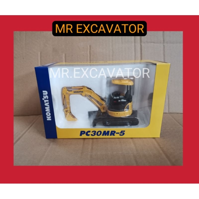 Komatsu PC PC30 PC30MR PC30MR-5 รถขุดไฮดรอลิกรุ่น Diecast 1:32 1/32 Excav机模型机