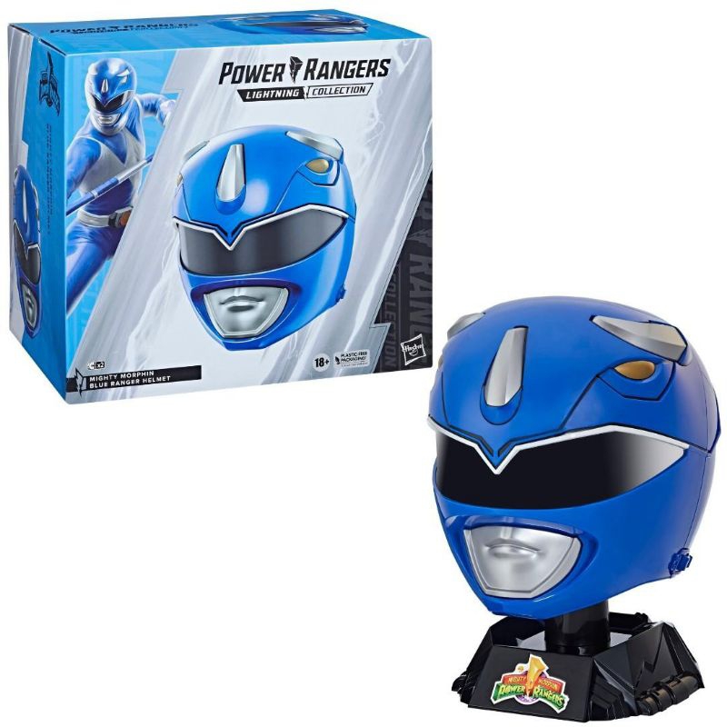 Power Rangers Lightning Collection หมวกกันน็อค Mighty Morphin Blue Ranger