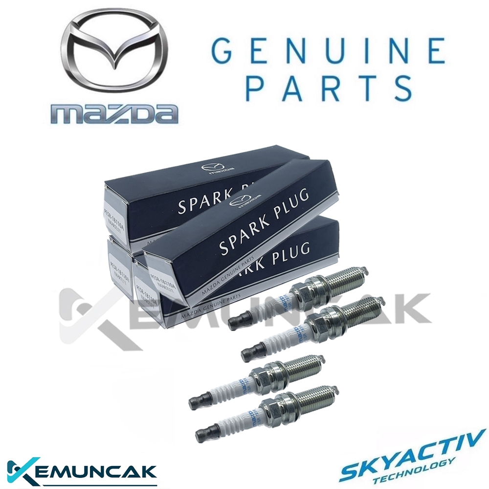 MAZDA SKYACTIV ชุดหัวเทียน Mazda [4 ชิ้น] - MAZDA 2 3 6 CX5 CX30 MX5