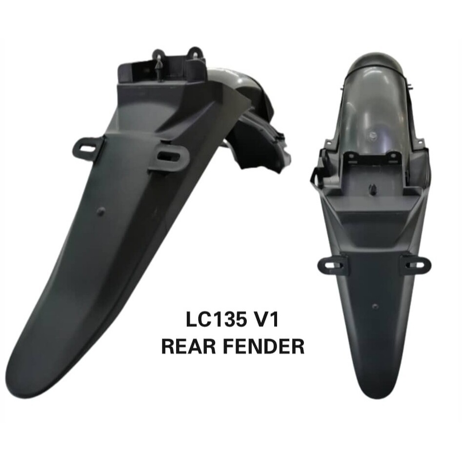 1S8-F1611-00 YAMAHA 135LC V1 REAR FENDER MUDGUARD HLY LCV1 EKOR BELAKANG