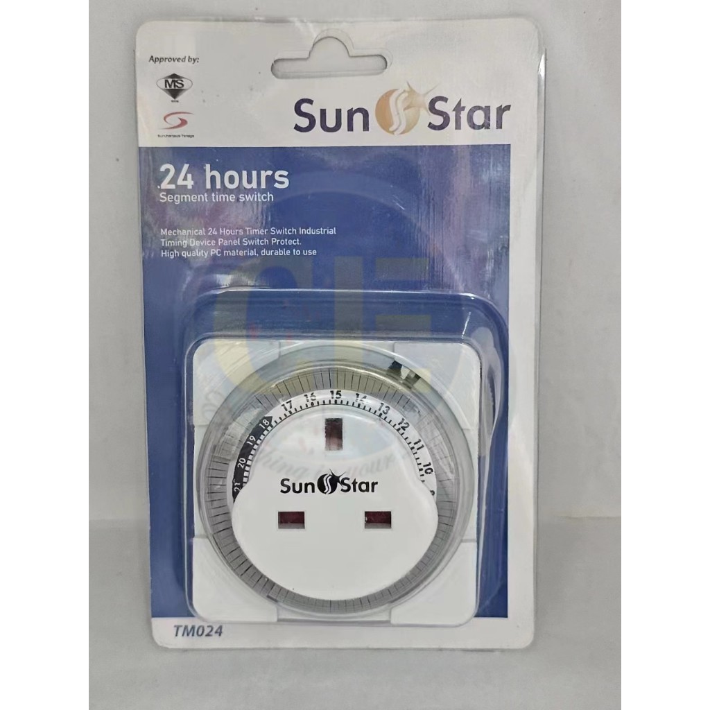 SunStar 24HR Segment Time Switch - จับเวลา