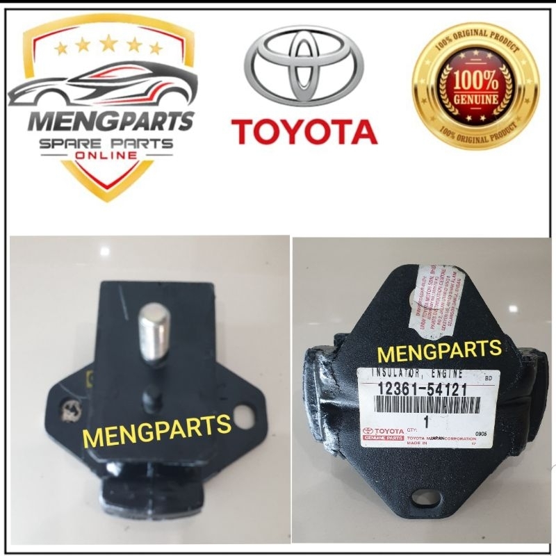 TOYOTA HILUX LN65 LN106 LN166 LAND CRUSIER LJ79 DYNA LH80 เครื่องยนต์ MOUNTING 12361-54121