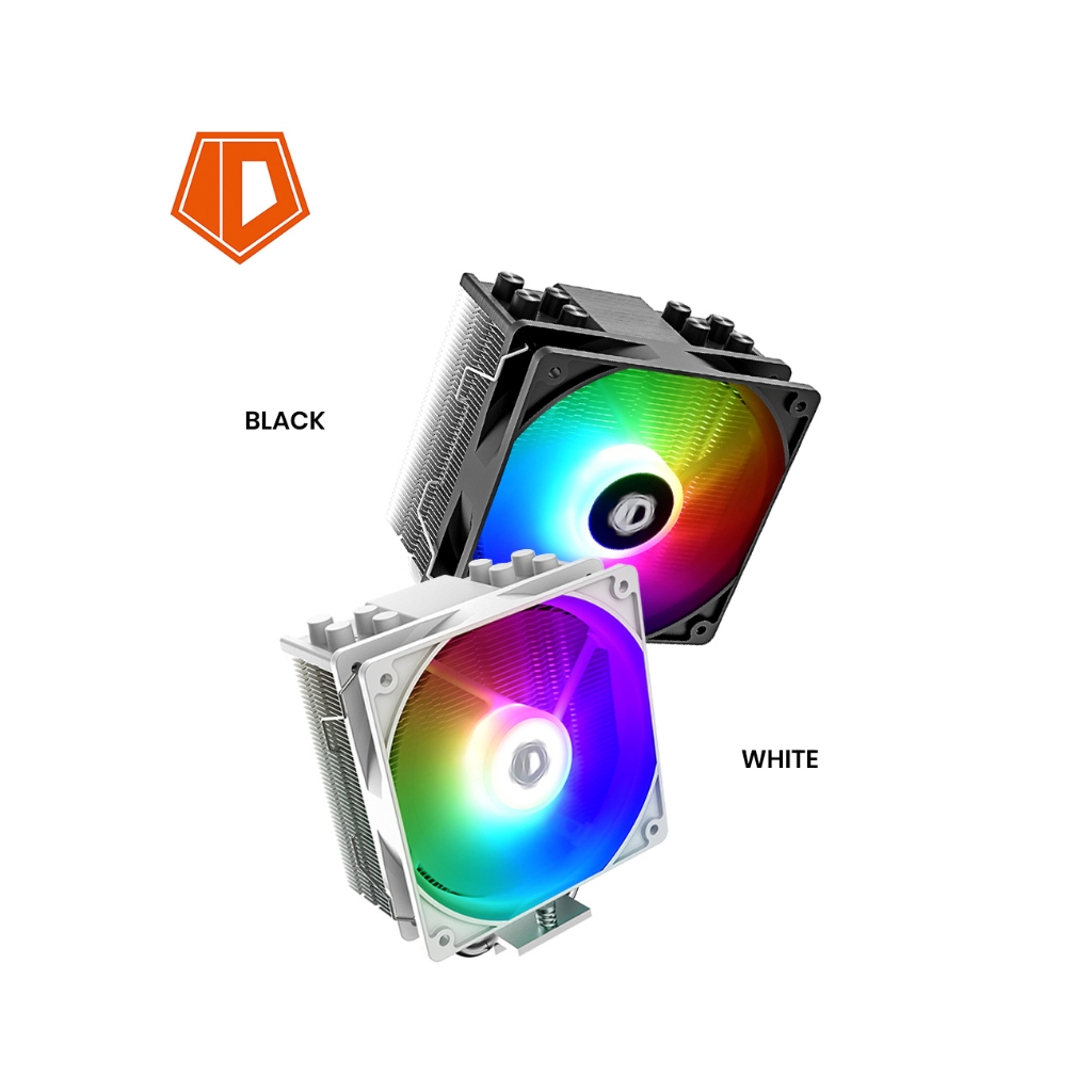 ID-Cooling SE-214 XT ARGB / อากาศเย็น CPU สีขาว