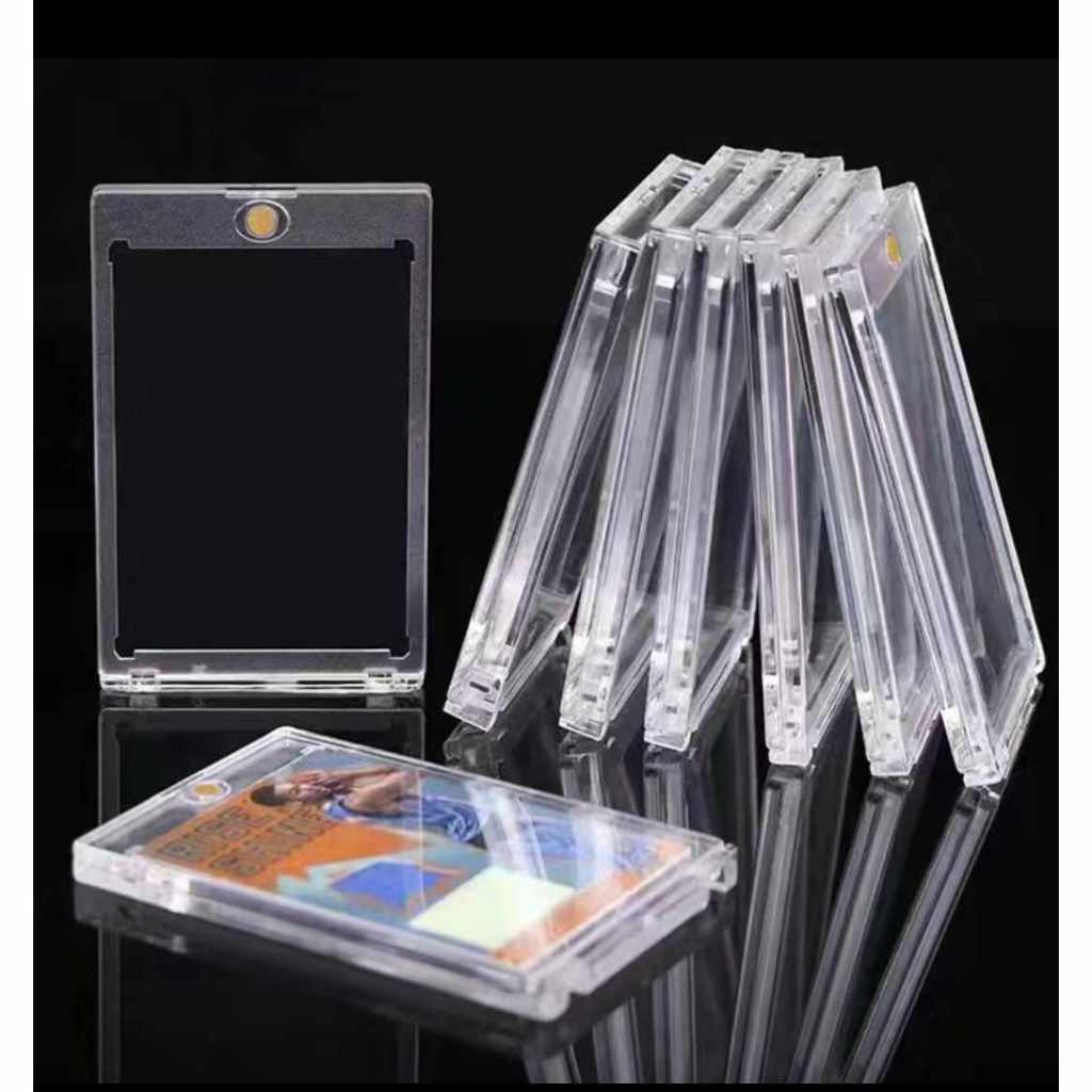 35PT Magnetic Card Holder Card Protector UV Protection TCG Digimon MTG PTCG OP Kpop Card POKEMON 35P