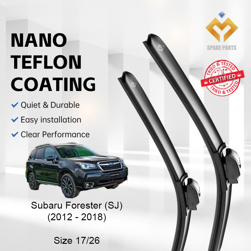 Subaru Forester SJ 2012-2018 ที่ปัดน้ําฝนรถยนต์ Japan Tech คุณภาพพรีเมี่ยม 1 ชุด 17"+26" U Hook-มีแถ