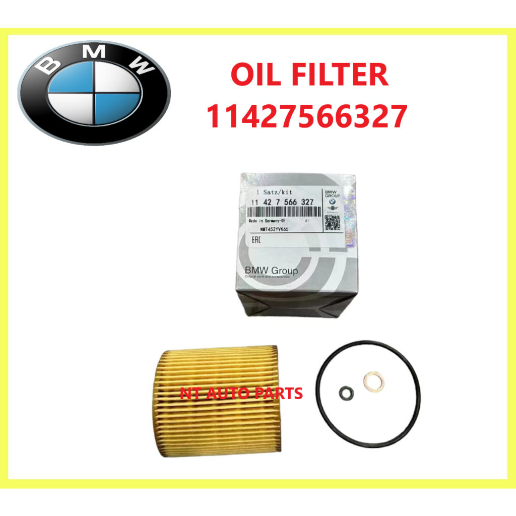 BMW E90 E91 F30 E60 E61 F10 X3 X5 X6 Z4 กรองน้ํามัน HU816 OX387D E61H D127 11427566327