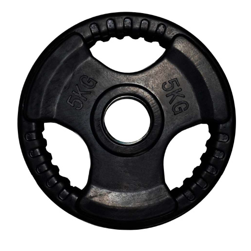 5KG RUBBERIZED OLYMPIC PLATE WEIGHT TRAINING KETTLER สําหรับ EXERCISE & FITNESS
