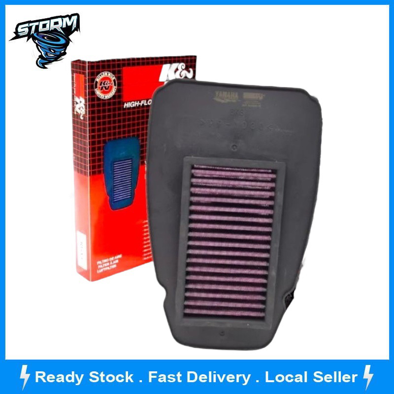 K&N R15 V3 MT15 R15V3 RACING กรองอากาศ AIR CLEANER ASSY ไหลสูง