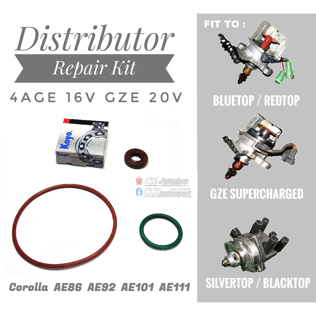 จําหน่ายชุดซ่อมสําหรับTOYOTA 4AGZE 4AGE 16V 20Vเครื่องยนต์AE86 AE92 AE101 AE111 Corolla Sprinter Lev