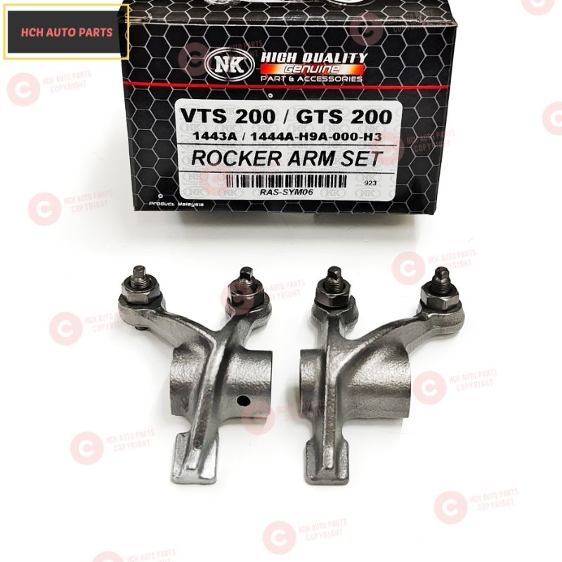 ชุดแขน ROCKER - SYM - VTS 200/ GTS 200/ MODNAS - ELEGAN 200/ 150 (1443A/1444A-H9A-000-H3) (NK)