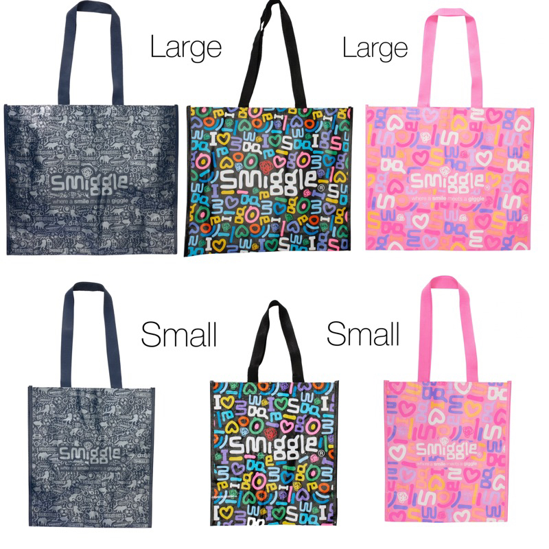 กระเป๋า Smiggle Reuse/ กระเป๋าช้อปปิ้ง
