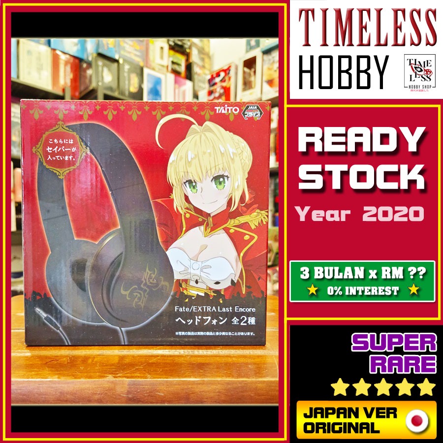 TAITO Saber Nero Claudius หูฟังรูป Fate Extra Last Encore 版运之夜 TIMELESS HOBBY