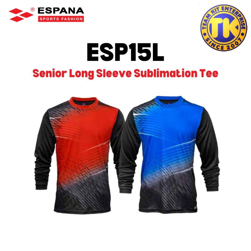 Espana SPORTS เสื้อยืดแขนยาว รุ่น Senior Sublimation ESP15L