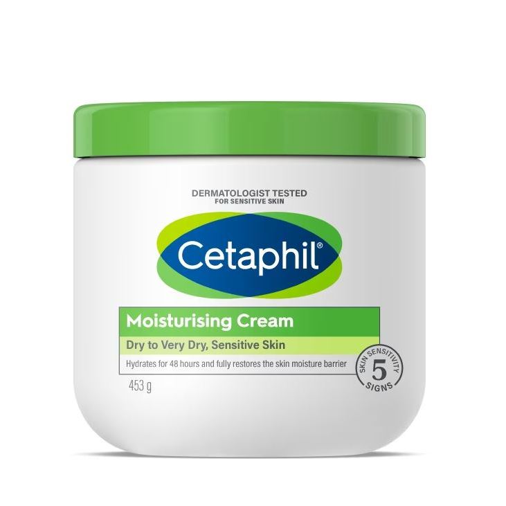 Cetaphil Moisturizing Cream For Face & Body 453g (Exp: 11/2025)