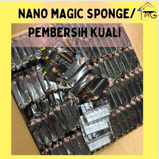 ฟองน้ําทําความสะอาดเมจิก Nano Magic Clean Brush Pot 魔术海