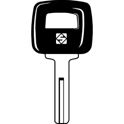 Silca Italy NE66P Key Blank สําหรับ Volvo Neiman