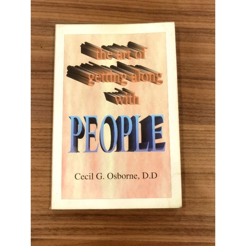The Art Of Getting Along With People Book โดย Cecil G Osborne