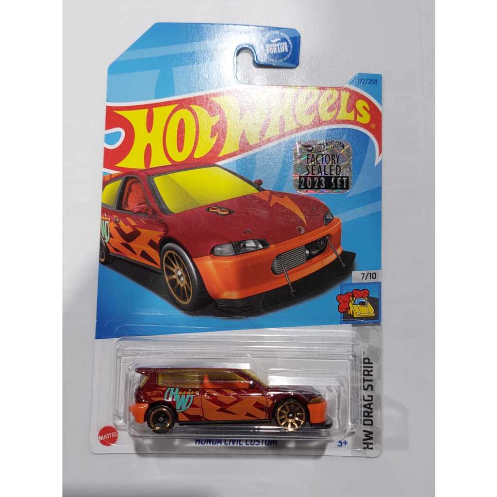 [พรีเมี่ยม]	พี-001	ล้อร้อน	Honda Civic Custom Kroger Exclusive Factory Sealed 2023	[พร้อมตัวป้องกันก