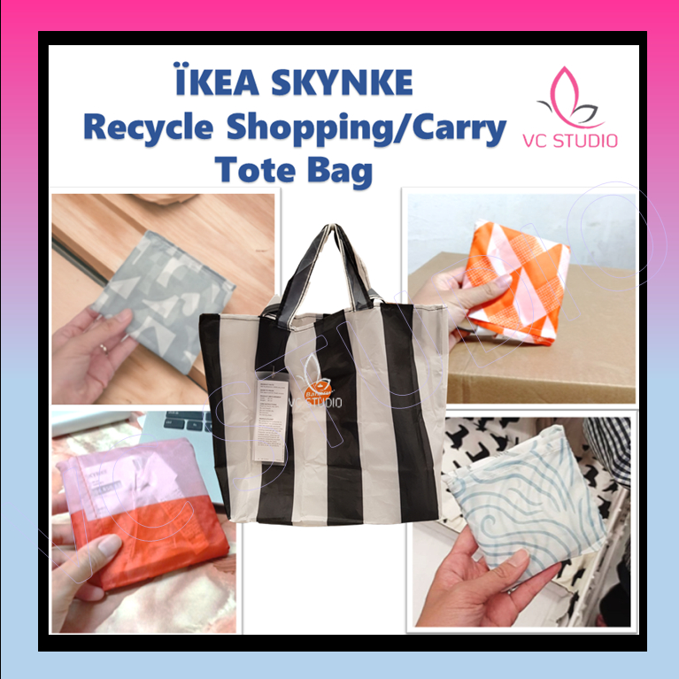 SKYNKE iKEA Recycle Shopping Bag / Carry Tote Bag