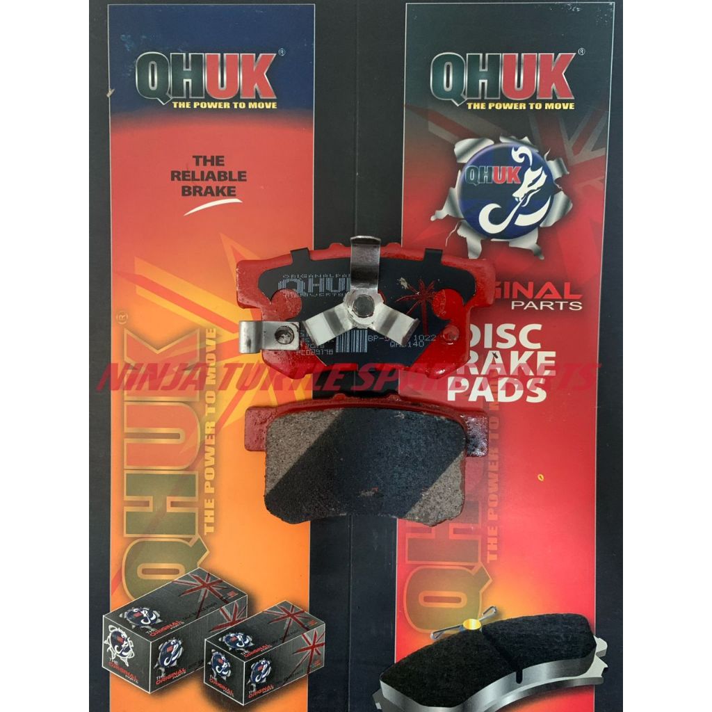 ชุดผ้าเบรกหลัง Honda CRV CR-V SWA 07-12 / TOA RM 13-18 / Accord T2A CR1 CR2 2013-2019 ผ้าดิสก์เบรก -