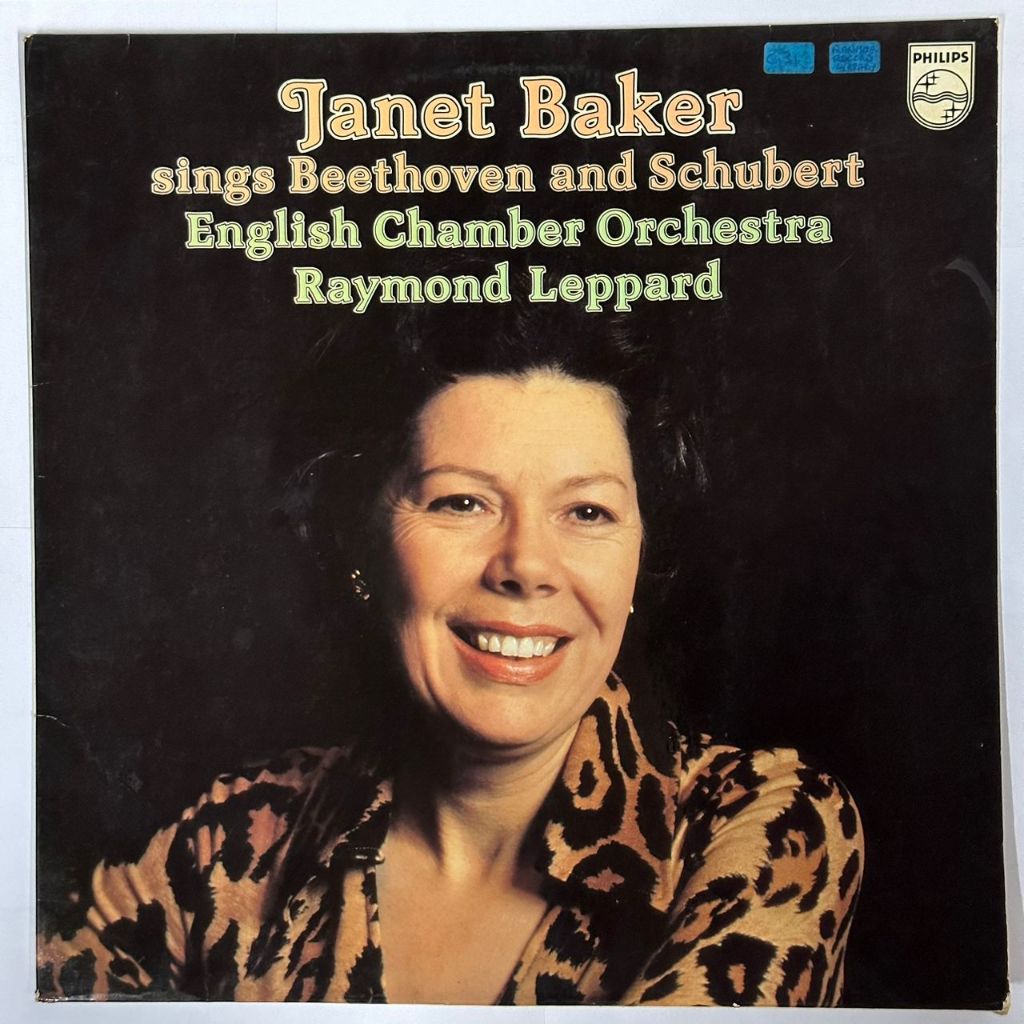 แผ่นไวนิล Janet Baker Sings Beethoven And Schubert LP - UK 1977
