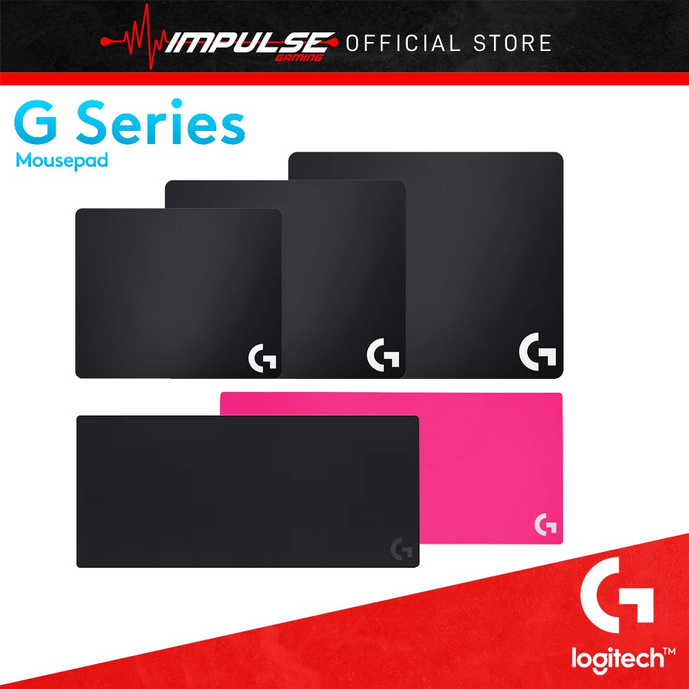 Logitech G Series G240 G440 G640 G740 G840 ผ้าแข็งนุ่มขนาดใหญ่ XL Black Magenta Gaming Mousepad