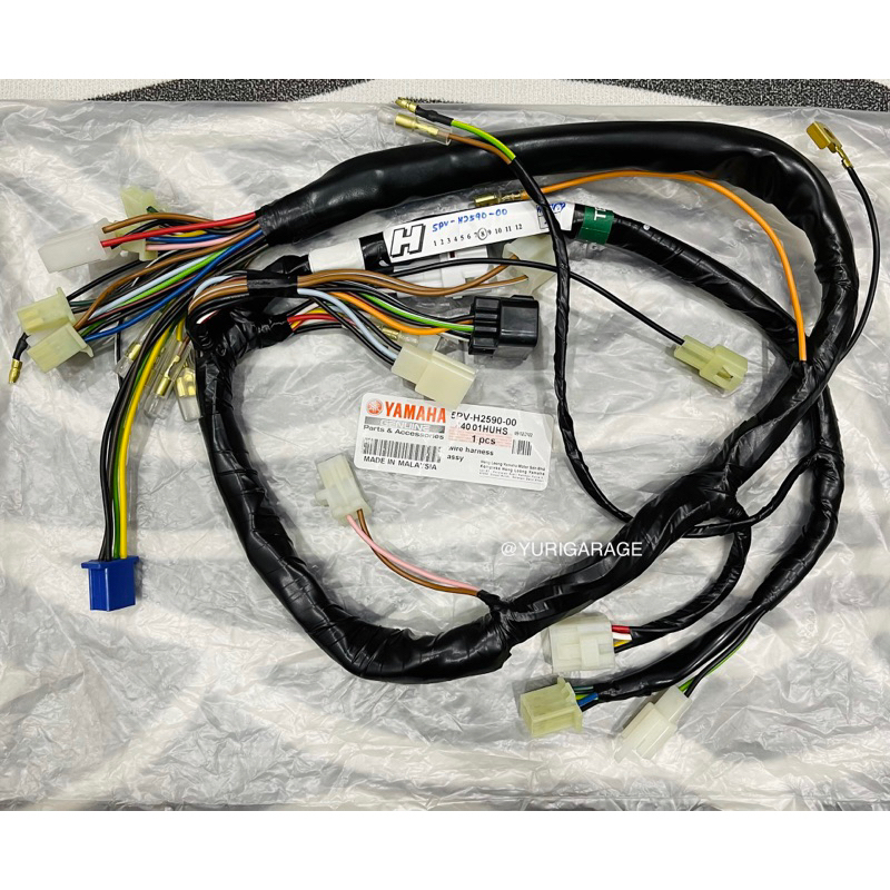 YAMAHA RXZ 5PV WIRING / WIRE HARNESS RXZ CATALYZER 100% HLY 5PV-H25-00